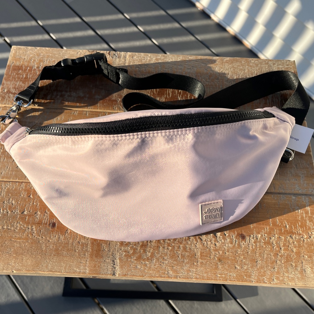 Joy Lab Joylab Women’s Zippered Fanny Hip / Pack pink adjustable strap